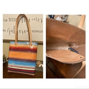 Consuela Serape Slim Tote